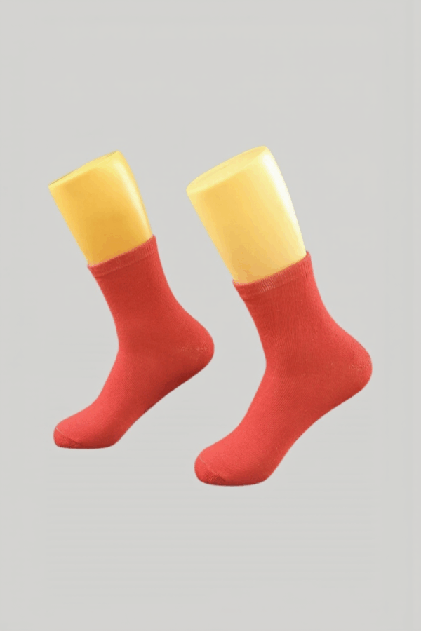 Ankle 100% Cotton Plain Socks
