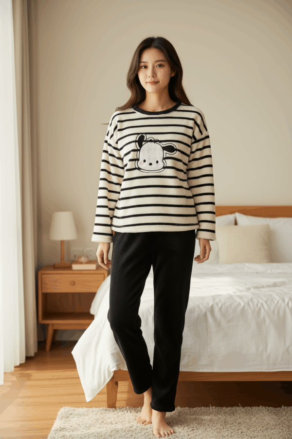 Thermal Spank Striped Design Pyjama